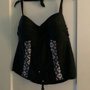 Adorable halter style swim top